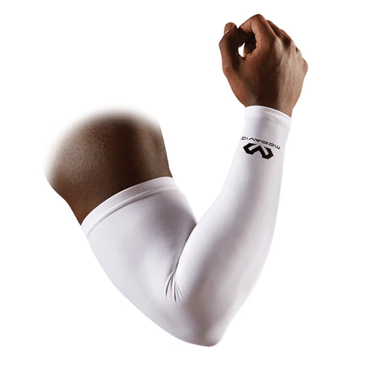 McDavid Compression Arm Sleeves Kompresinės rankovės, Baltos ( 2 vnt.) 6566W