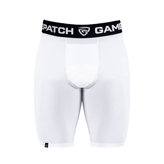 GAMEPATCH Compression shorts Kompresiniai šortai, Balti