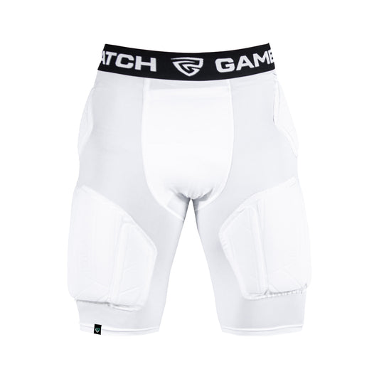 GAMEPATCH Padded shorts PRO + Apatiniai šortai su apsaugomis, Balti