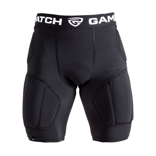 GAMEPATCH Padded shorts PRO + Apatiniai šortai su apsaugomis, Juodi