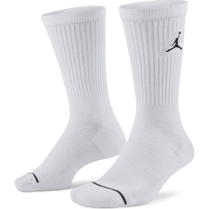 JORDAN JUMPMAN CREW 3PPK SOCKS Krepšinio Kojinės 3 poros DX9632-100