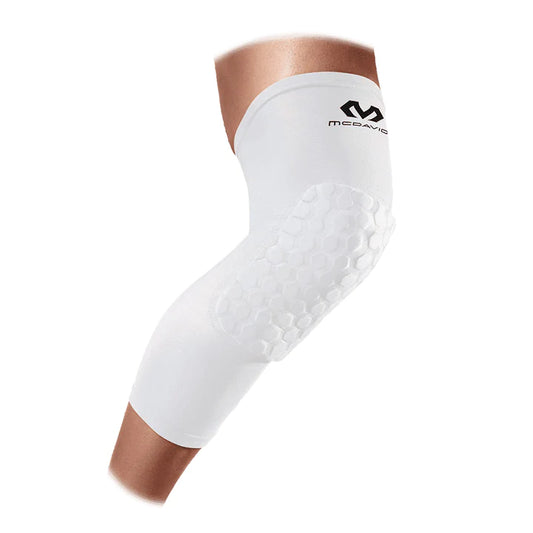 McDavid Hex Leg Sleeves WHITE Kojų apsaugos, Baltos (2 vnt.) 6446W