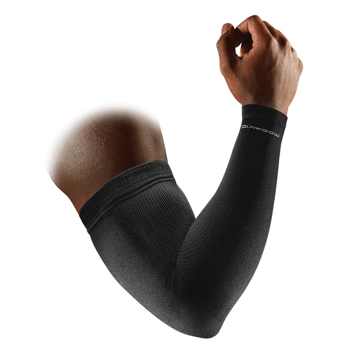 McDavid ACTIVE Multisports Arm Sleeves Kompresinės rankovės, Juodos/Mėlynos (2 vnt.) 8837B