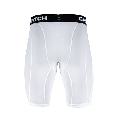 GAMEPATCH Compression shorts Kompresiniai šortai, Balti