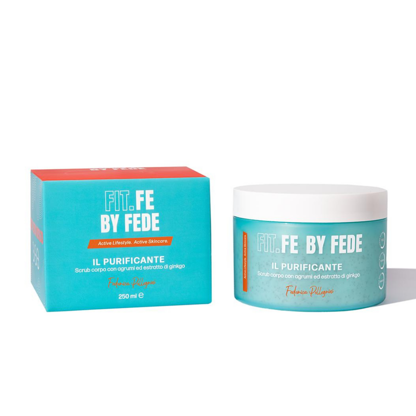 Fit.Fe by Fede The Purifying Body Scrub Valomasis kūno šveitiklis, 250ml