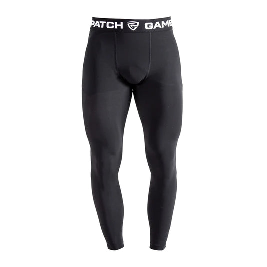 GAMEPATCH Compression pants Kompresinės kelnės, Juodos