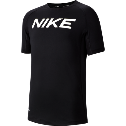 NIKE PRO TRAINING T-shirt Children Treniruočių Marškinėliai Vaikams CK3760-010