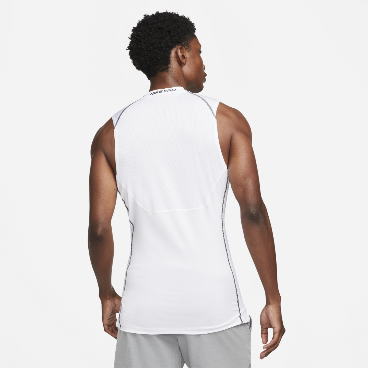 NIKE PRO Dri-FIT Men's Tight-Fit Sleeveless Berankoviai Marškinėliai DD1988-100