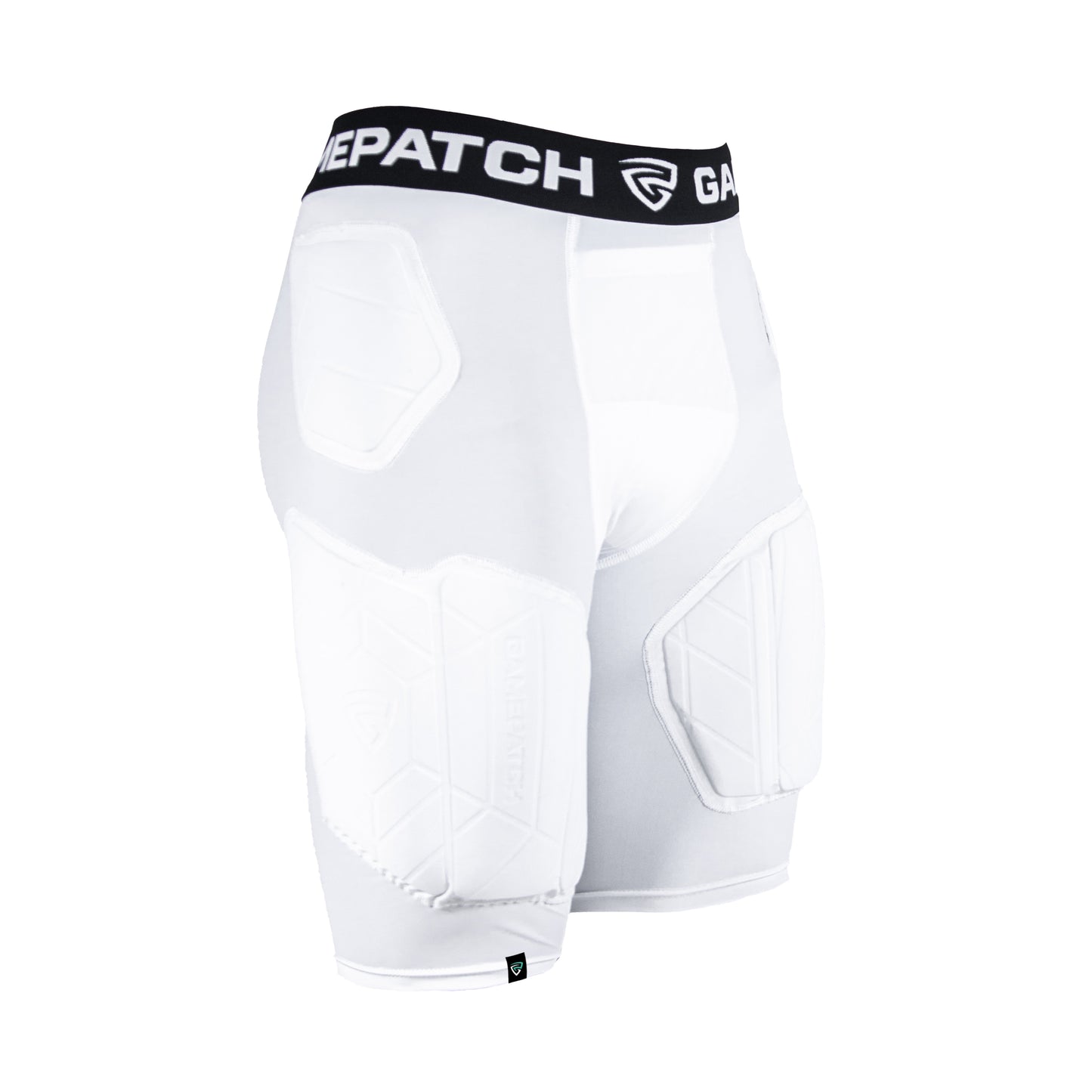 GAMEPATCH Padded shorts PRO + Apatiniai šortai su apsaugomis, Balti