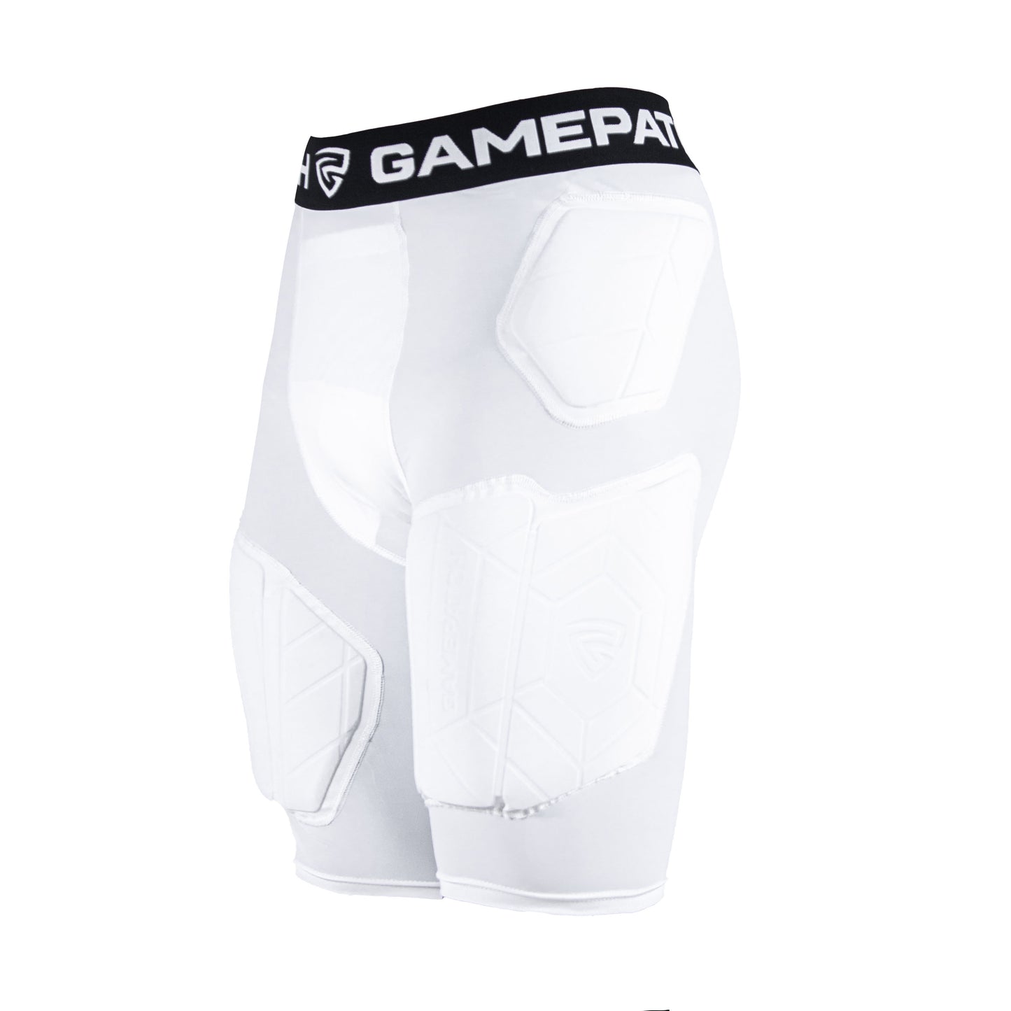 GAMEPATCH Padded shorts PRO + Apatiniai šortai su apsaugomis, Balti