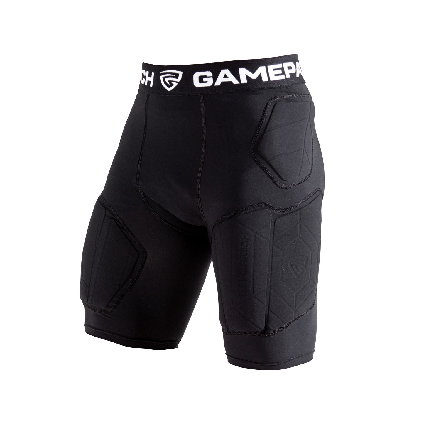 GAMEPATCH Padded shorts PRO + Apatiniai šortai su apsaugomis, Juodi